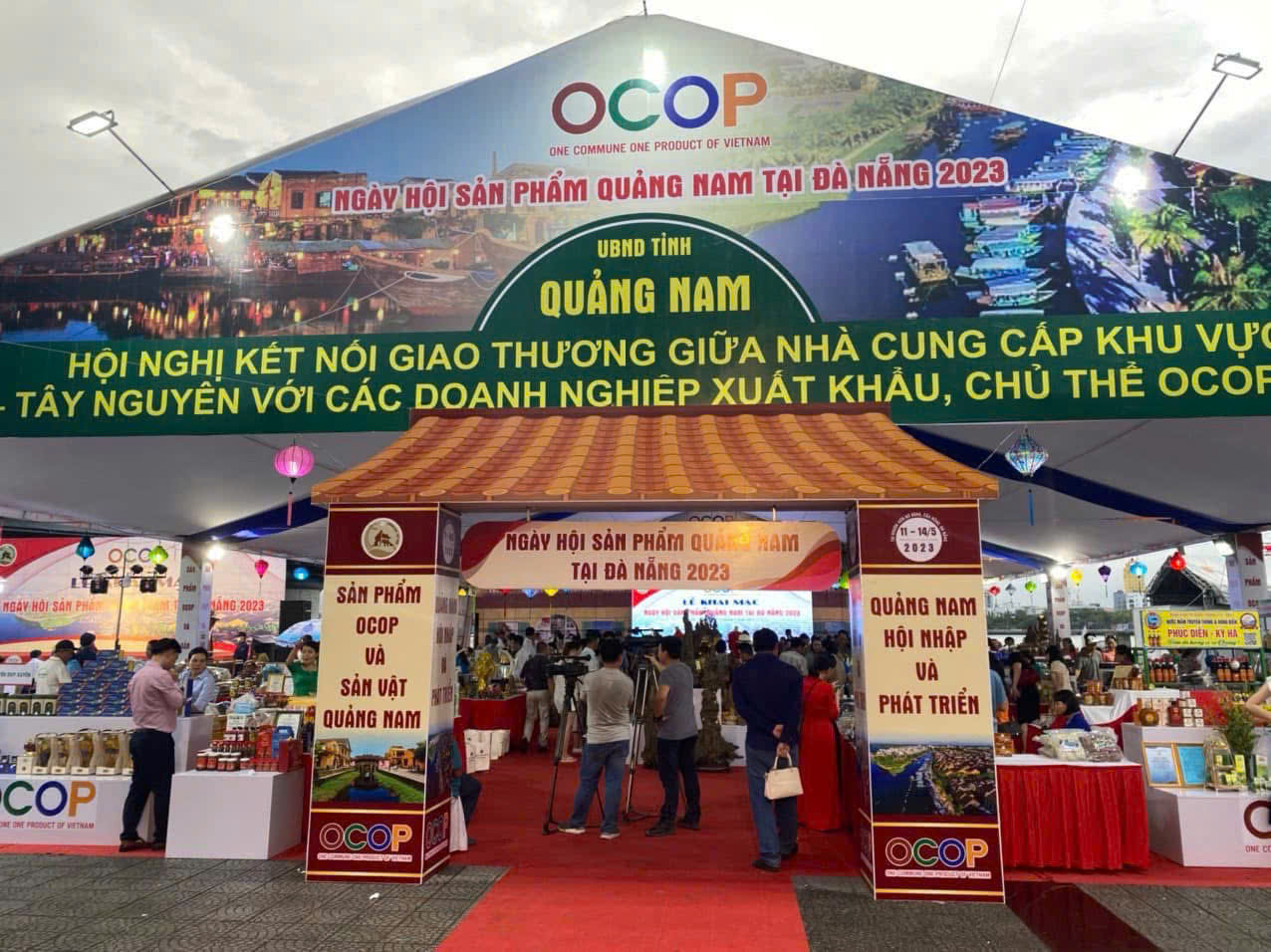 Gian Hàng Trưng Bày & Triển Lãm Xúc Tiến Thương Mại Tại Đà Nẵng - Mỳ Quảng Cô Huệ